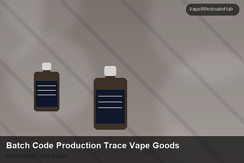 Batch Code Production Trace Vape Goods โ Batch Code Production Trace Vape Goods: 2026 Buyer's Handbook | 2026 Edition photo 2