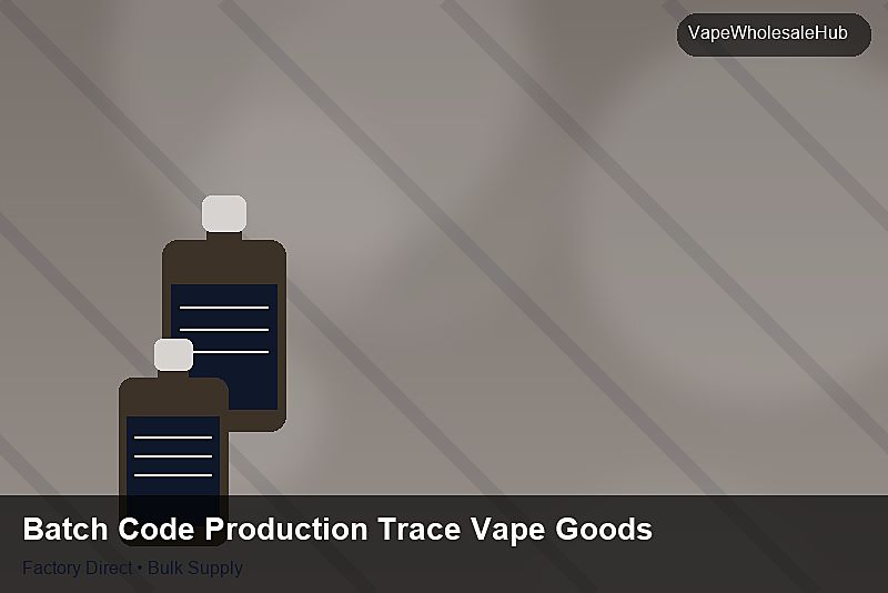 Batch Code Production Trace Vape Goods โ Batch Code Production Trace Vape Goods: Sample Policy | 2026 Edition photo 2