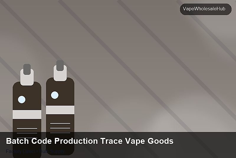 Batch Code Production Trace Vape Goods — Batch Code Production Trace Vape Goods: Private Label Options | 2026 Edition photo 2