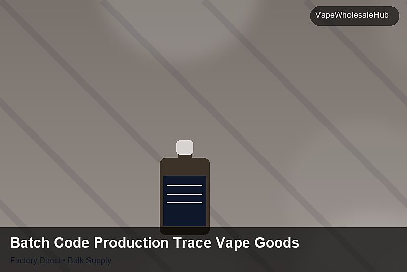 Batch Code Production Trace Vape Goods — Batch Code Production Trace Vape Goods: Regulatory Update | 2026 Edition photo 2