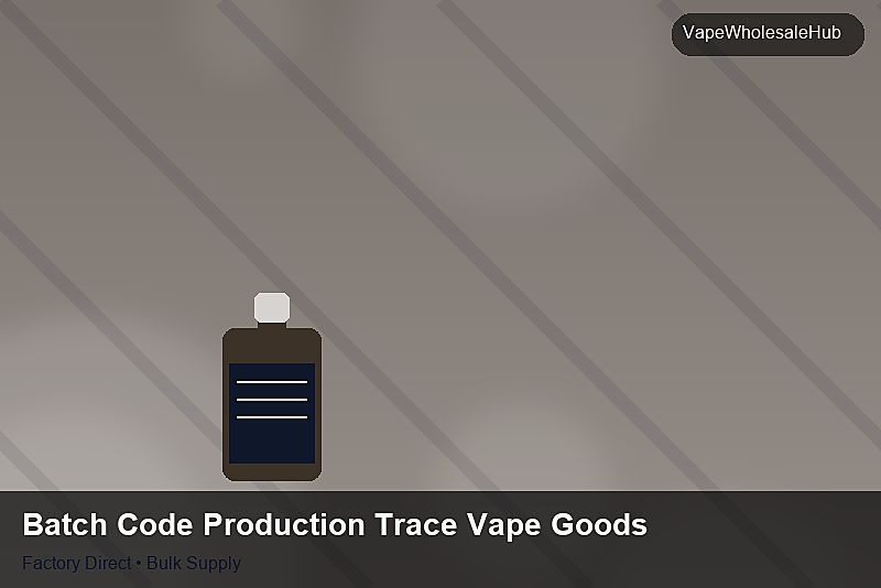 Batch Code Production Trace Vape Goods — Batch Code Production Trace Vape Goods: Cost Breakdown | 2026 Edition photo 2