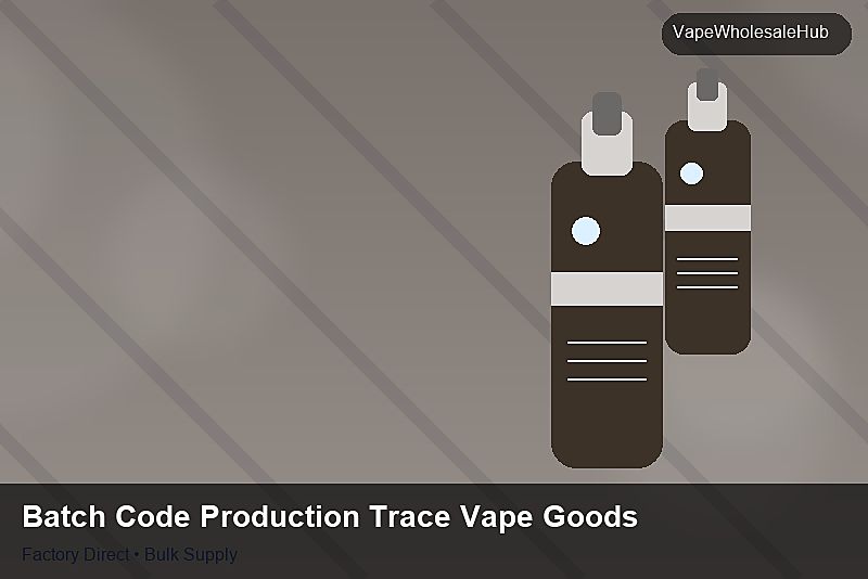Batch Code Production Trace Vape Goods — Batch Code Production Trace Vape Goods: Certifications & MSDS | 2026 Edition photo 1