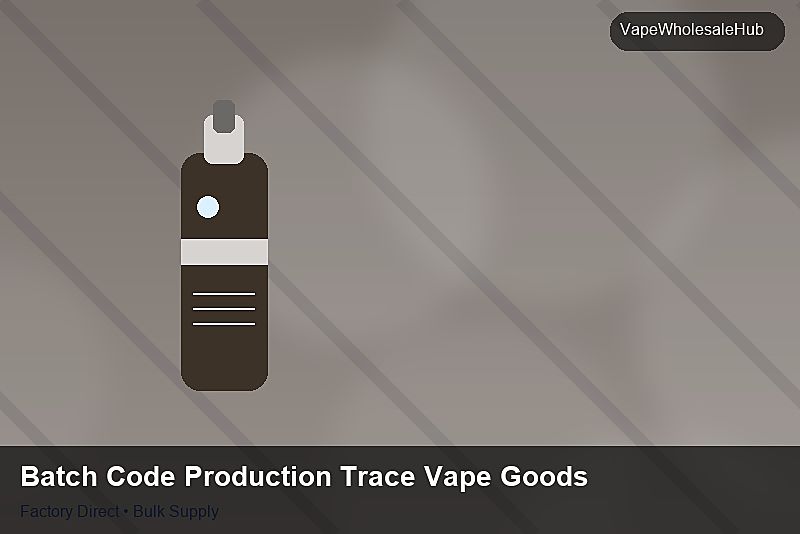 Batch Code Production Trace Vape Goods — Batch Code Production Trace Vape Goods: Certifications & MSDS | 2026 Edition photo 2