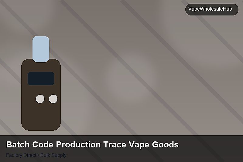 Batch Code Production Trace Vape Goods — Batch Code Production Trace Vape Goods: Production Capacity | 2026 Edition photo 2