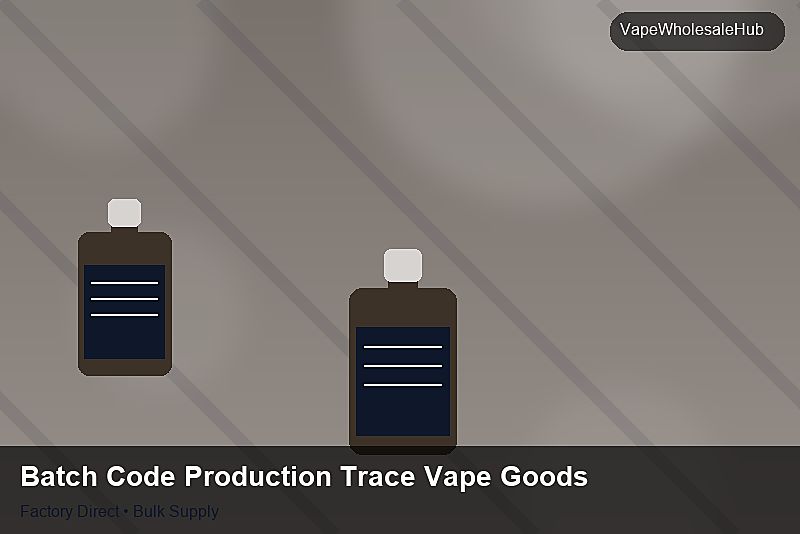 Batch Code Production Trace Vape Goods — Batch Code Production Trace Vape Goods: Factory Audit Report | 2026 Edition photo 2