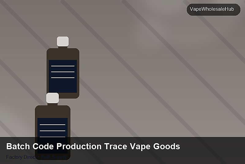 Batch Code Production Trace Vape Goods — Batch Code Production Trace Vape Goods: Risk Management | 2026 Edition photo 1