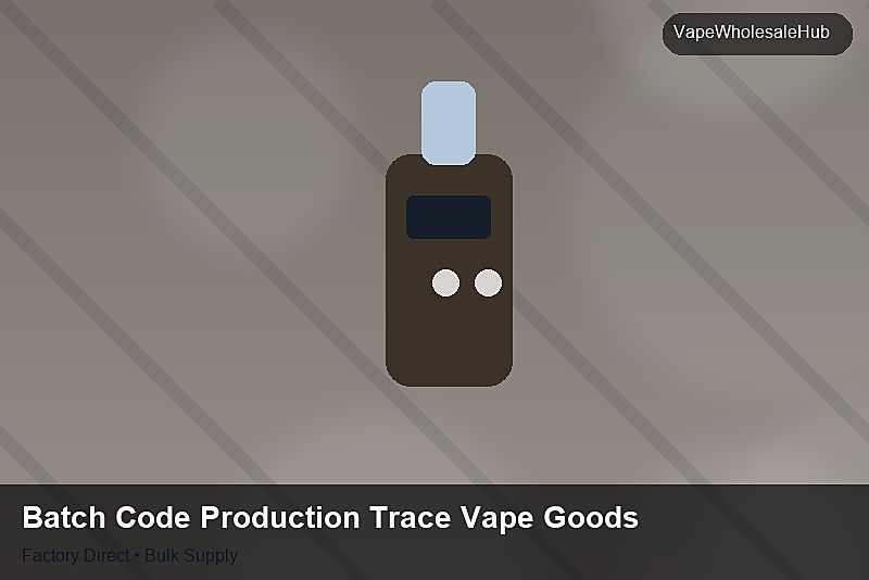 Batch Code Production Trace Vape Goods — Batch Code Production Trace Vape Goods: Tariff & HS Code | 2026 Edition photo 1
