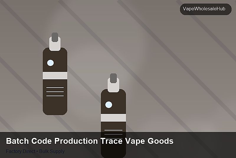Batch Code Production Trace Vape Goods — Batch Code Production Trace Vape Goods: Distribution Channels | 2026 Edition photo 1