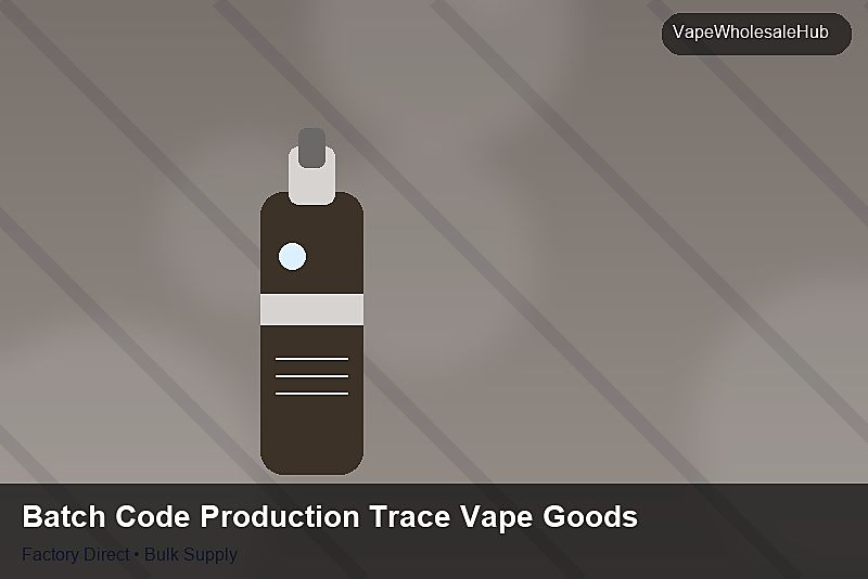 Batch Code Production Trace Vape Goods — Batch Code Production Trace Vape Goods: Distribution Channels | 2026 Edition photo 2
