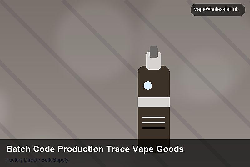 Batch Code Production Trace Vape Goods — Batch Code Production Trace Vape Goods: Sustainability | 2026 Edition photo 1