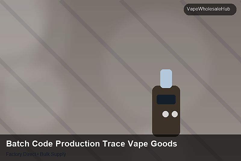 Batch Code Production Trace Vape Goods — Batch Code Production Trace Vape Goods: FAQ | 2026 Edition photo 2