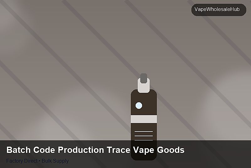 Batch Code Production Trace Vape Goods — Batch Code Production Trace Vape Goods: Case Studies | 2026 Edition photo 1