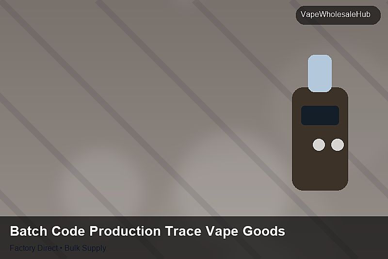 Batch Code Production Trace Vape Goods — Batch Code Production Trace Vape Goods: Case Studies | 2026 Edition photo 2