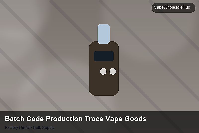 Batch Code Production Trace Vape Goods — Batch Code Production Trace Vape Goods: Margin Calculator | 2026 Edition photo 2