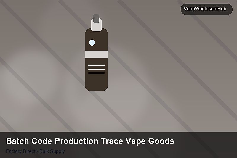 Batch Code Production Trace Vape Goods — Batch Code Production Trace Vape Goods: Logistics Solutions | 2026 Edition photo 1