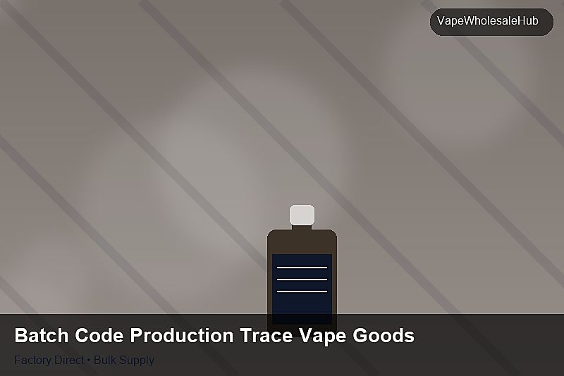 Batch Code Production Trace Vape Goods — Batch Code Production Trace Vape Goods: Beginner's Guide | 2026 Edition photo 2