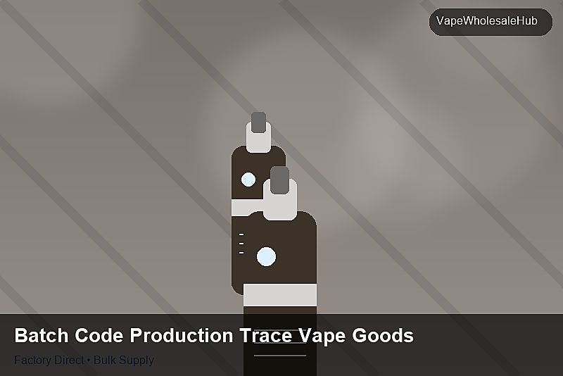 Batch Code Production Trace Vape Goods — Batch Code Production Trace Vape Goods: Trade Terms | 2026 Edition photo 2